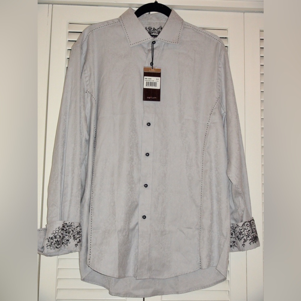 Zagiri Comfortably Numb Button Down Sports Shirt